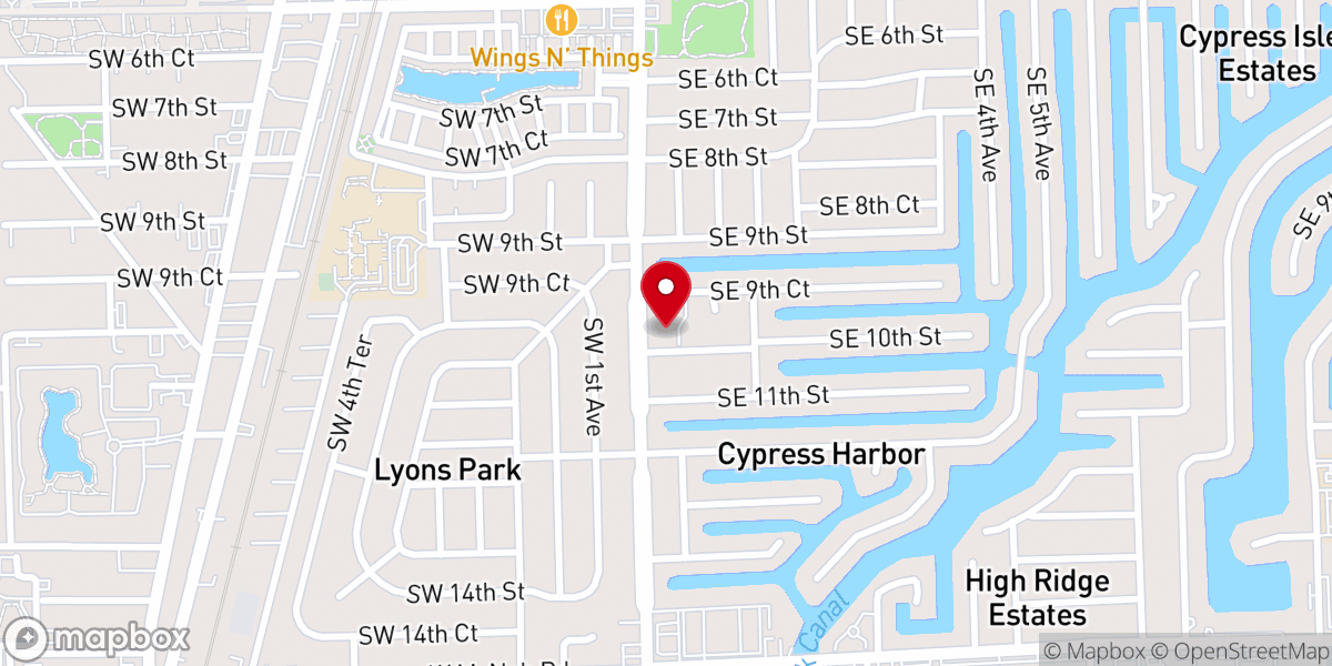 Map showing location of Church Of Perpetual Life