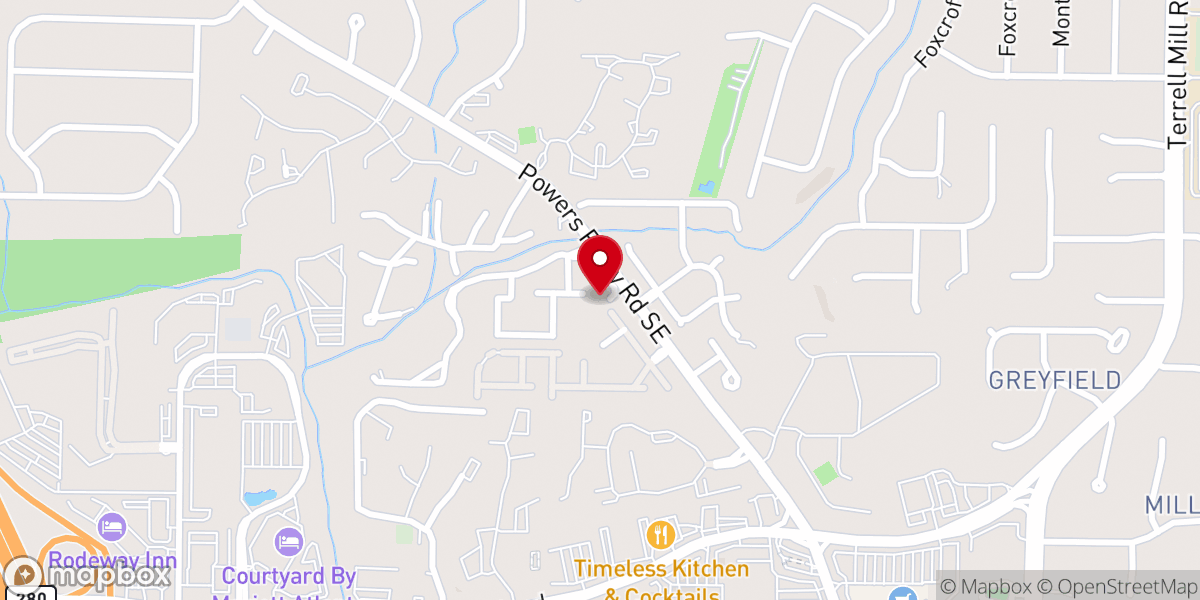Map showing location of Casa Do Oleiro Church Inc