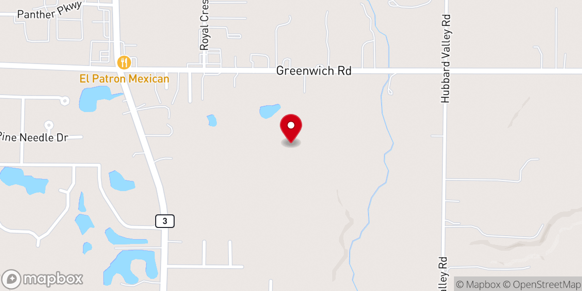 Map showing location of Praise Community Church