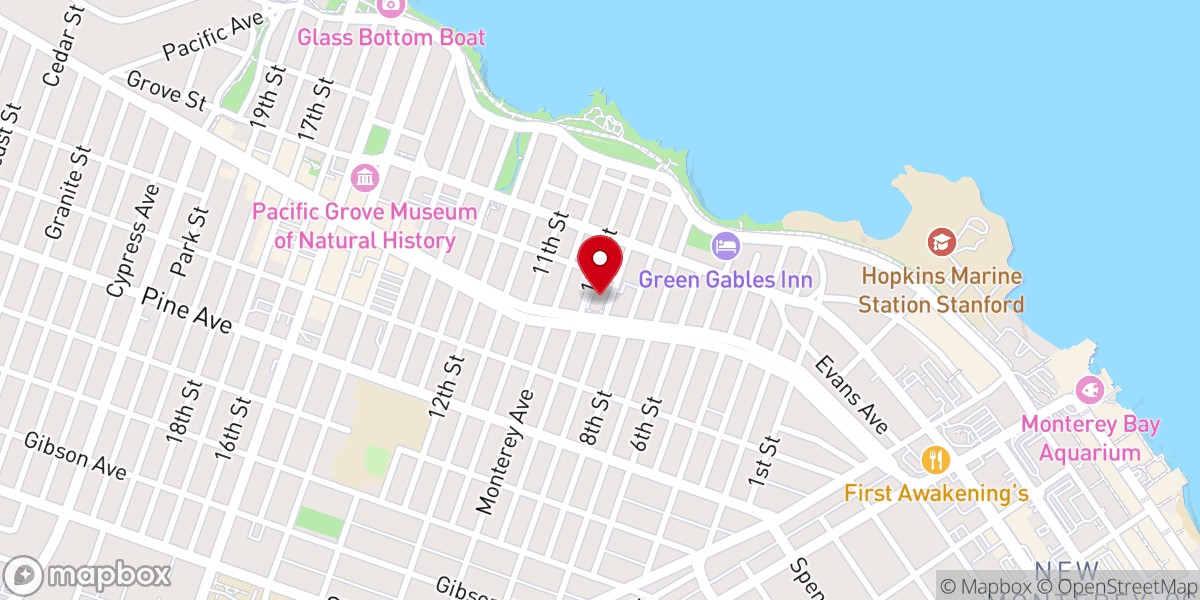 Map showing location of Saint Angela Merici Catholic Church