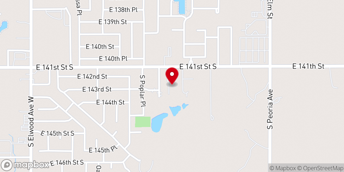 Map showing location of One Church Event Center
