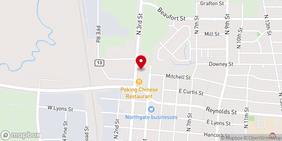 Map showing location of High Plains Christian Fellowship