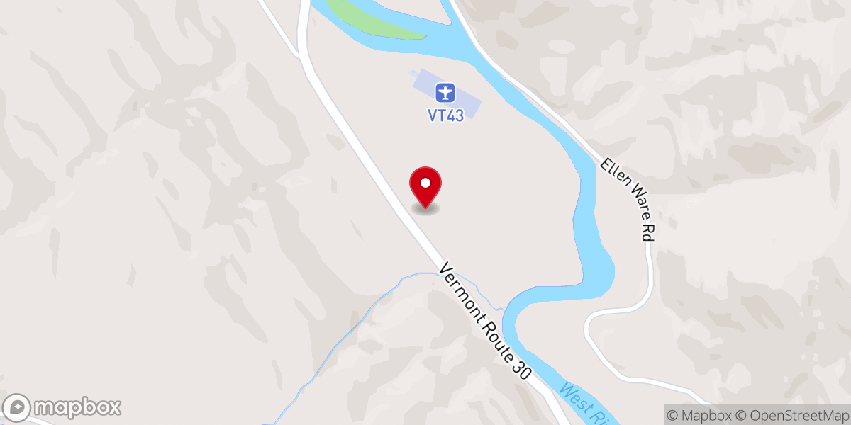 Map showing location of The Lodge at West River
