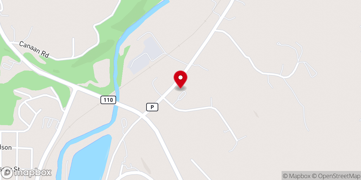 Map showing location of Overflow Today Church