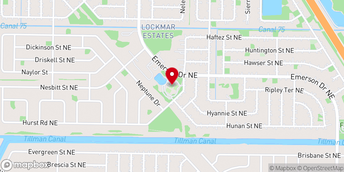 Map showing location of Covenant Church