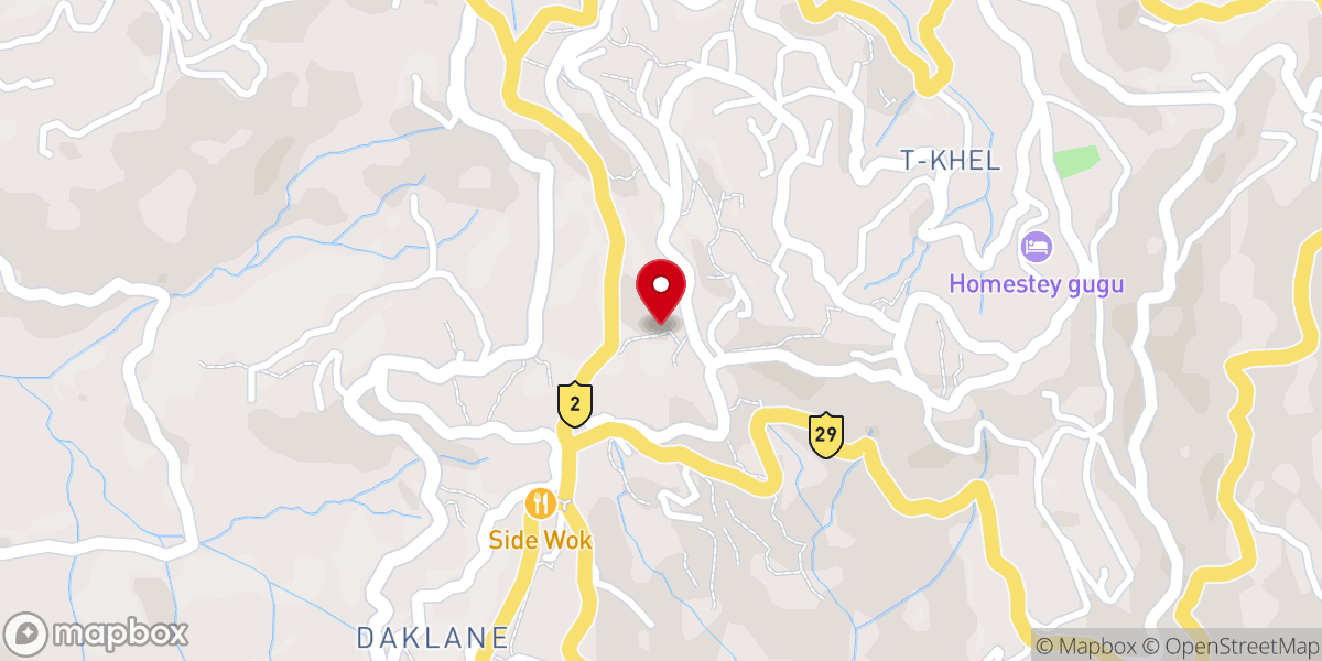 Map showing location of Naya Jeevan Baptist Church