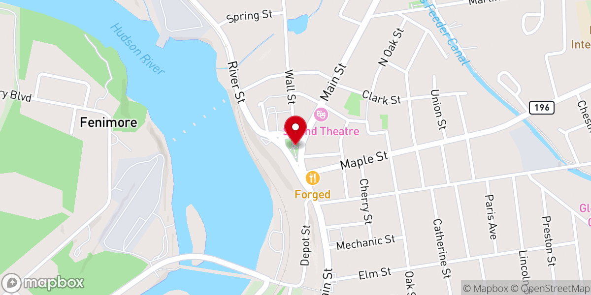 Map showing location of Hudson Falls Ny Park