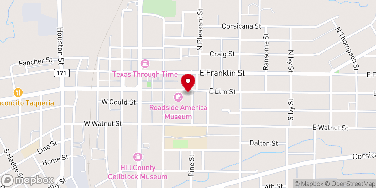 Map showing location of Hillsboro Interfaith Ministry