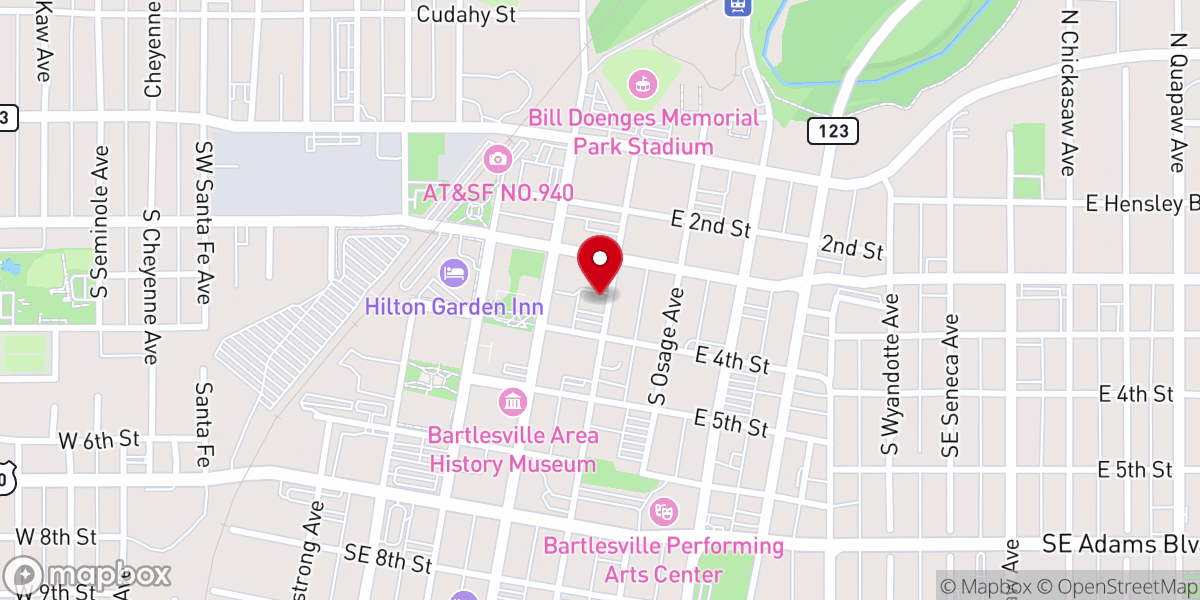 Map showing location of Grace Discipleship Church