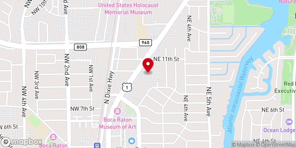Map showing location of Mount Jab Church