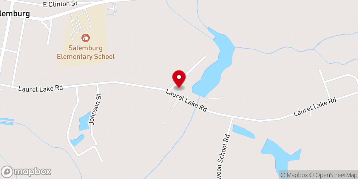 Map showing location of New Life Methodist Church