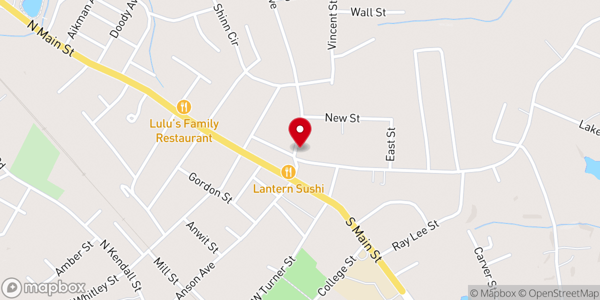 Map showing location of First United Methodist Church