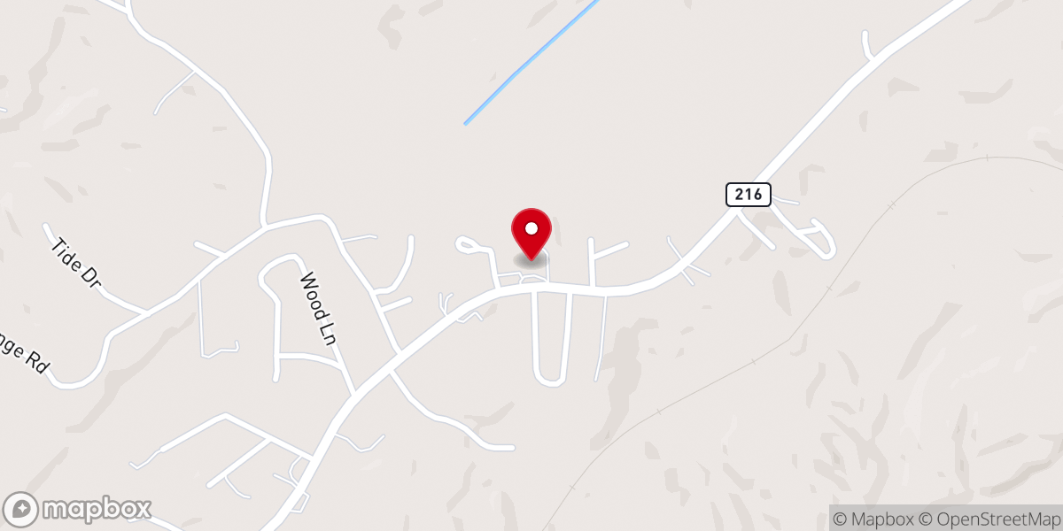 Map showing location of Fleetwood Church