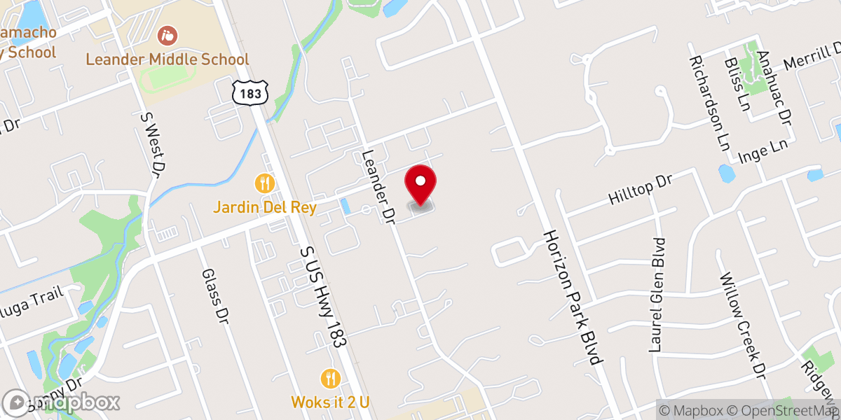Map showing location of Hope Group AA