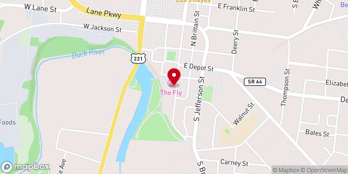 Map showing location of Catholic Charities of Bedford County