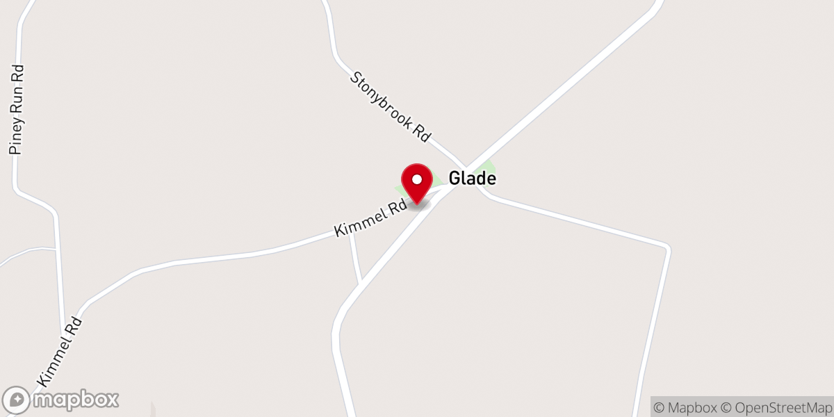 Map showing location of Unity United Church of Christ