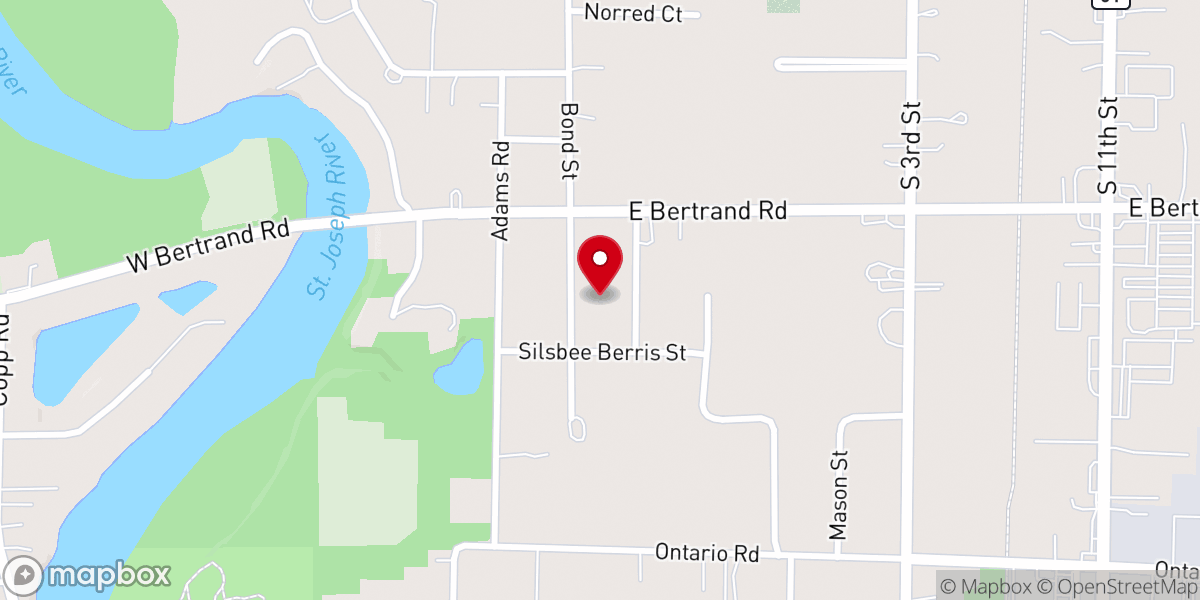 Map showing location of Community Evangelical Free Church