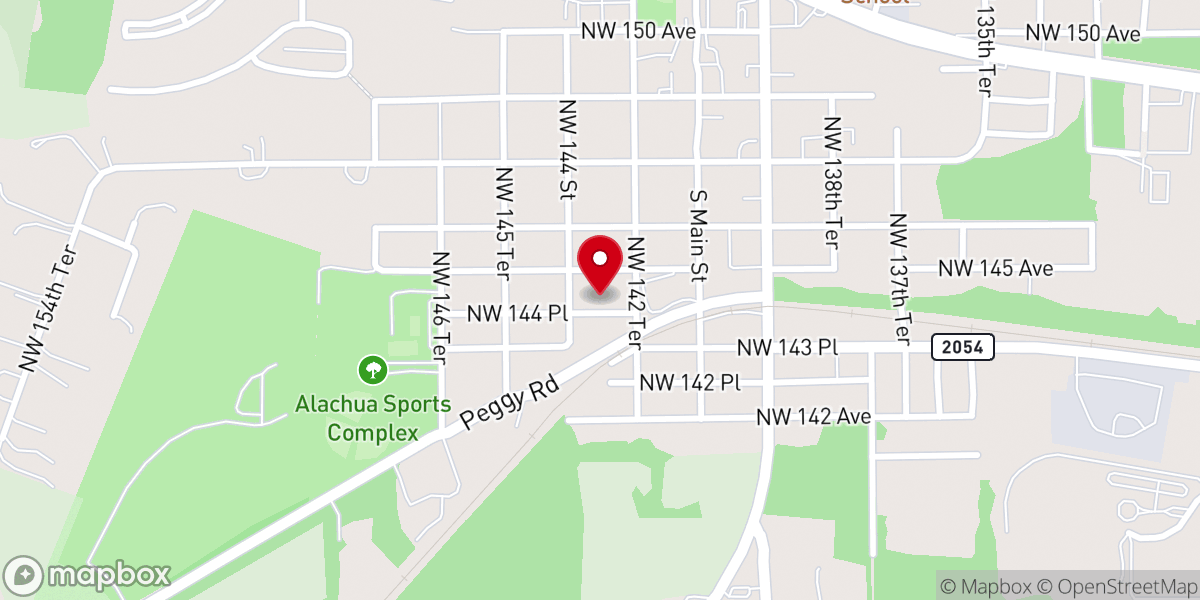Map showing location of Bethesda Outreach Ministry