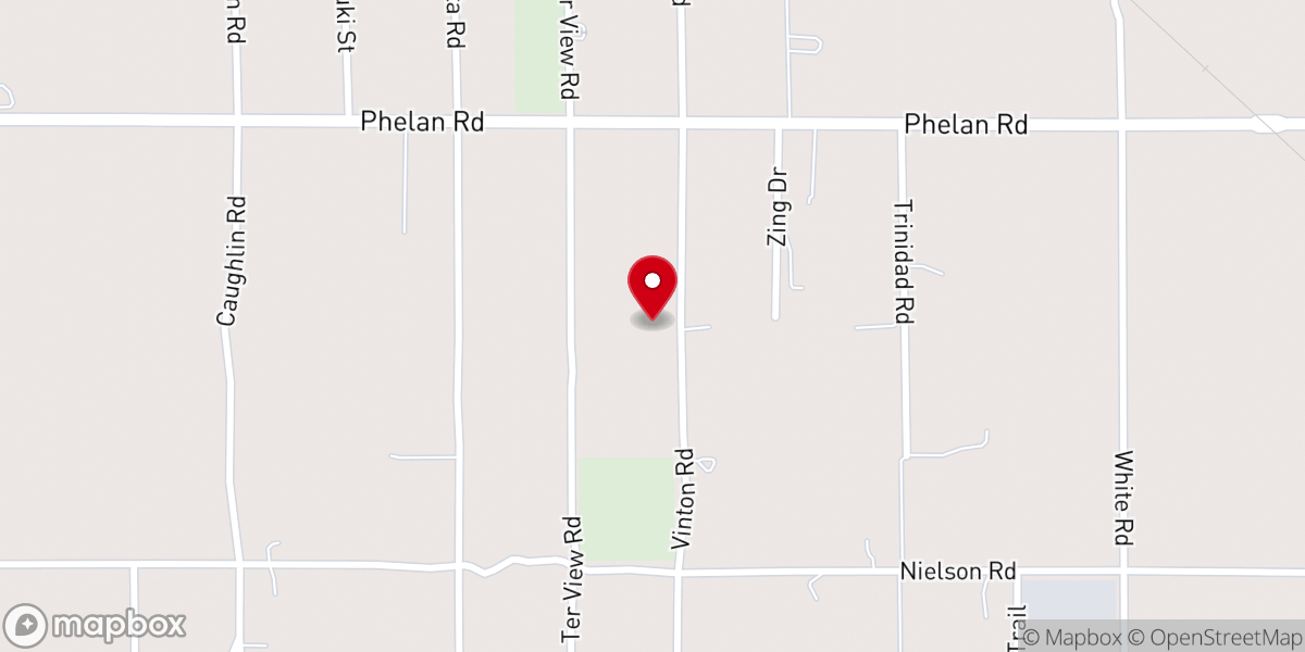 Map showing location of Evergreen Lutheran Church