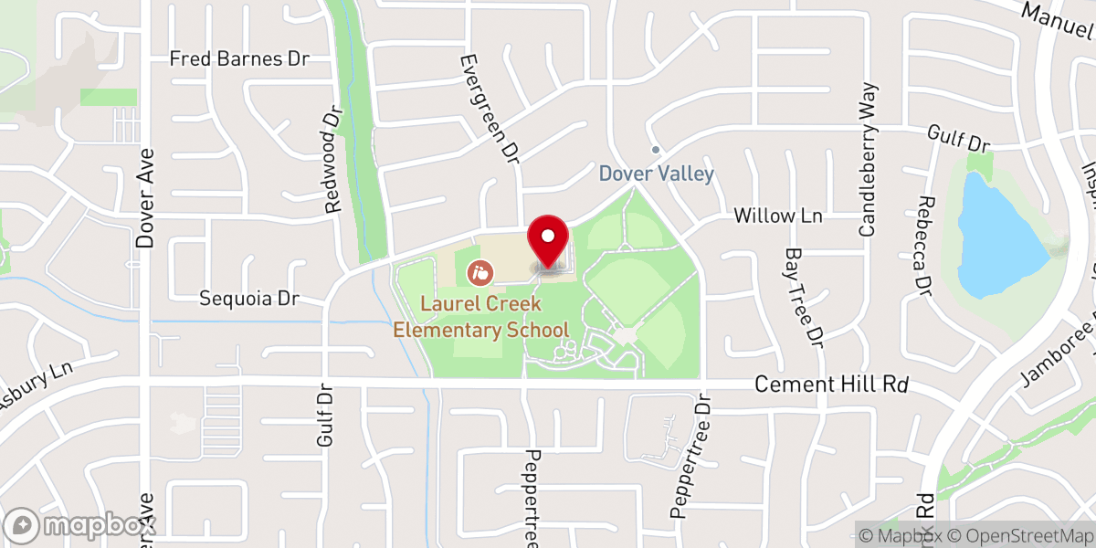 Map showing location of Gateway Church