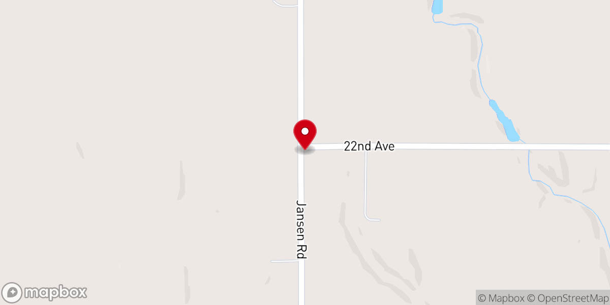 Map showing location of Fairdale Church