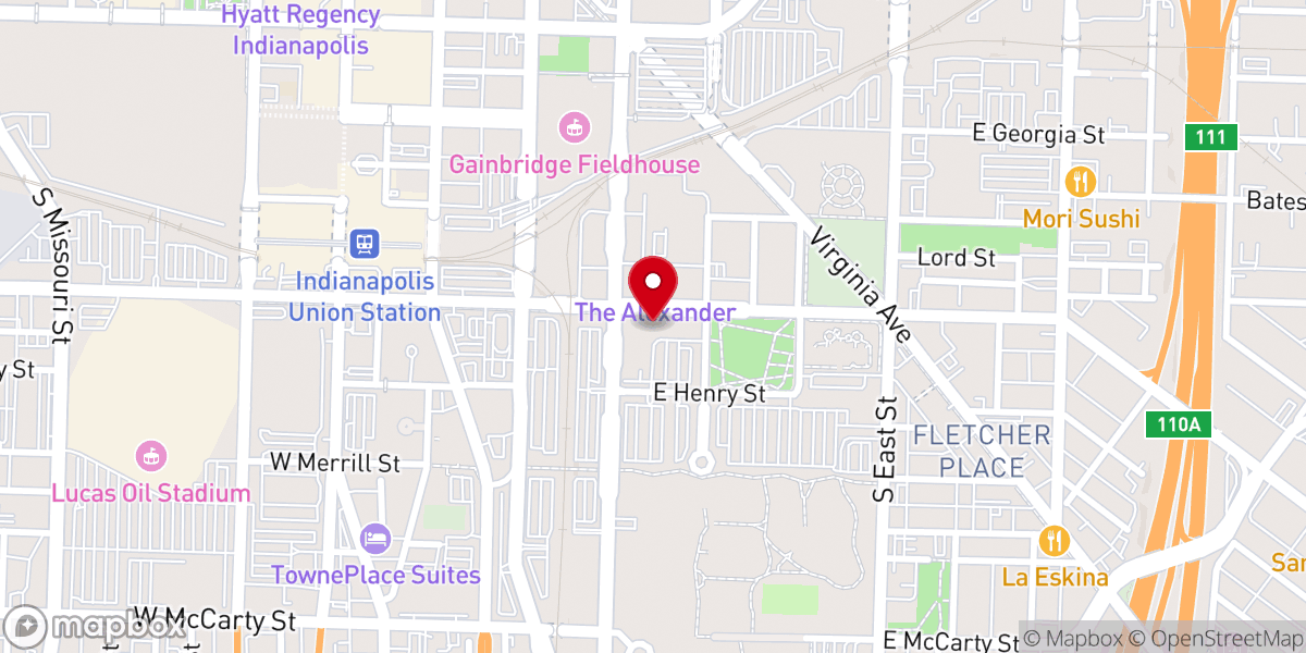 Map showing location of Horizon Central CityWay Church
