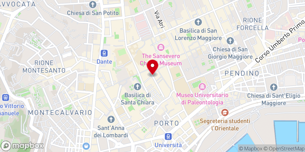 Map showing location of Santa Fede Liberata