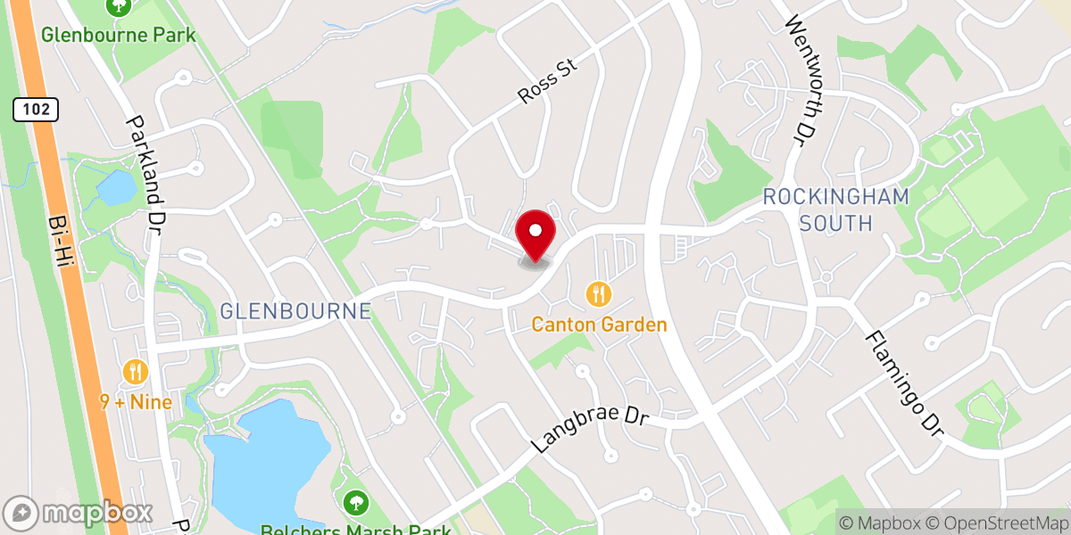 Map showing location of Grace Chapel