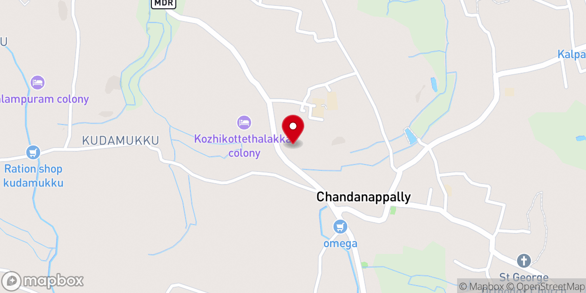 Map showing location of IPC Chandanapally