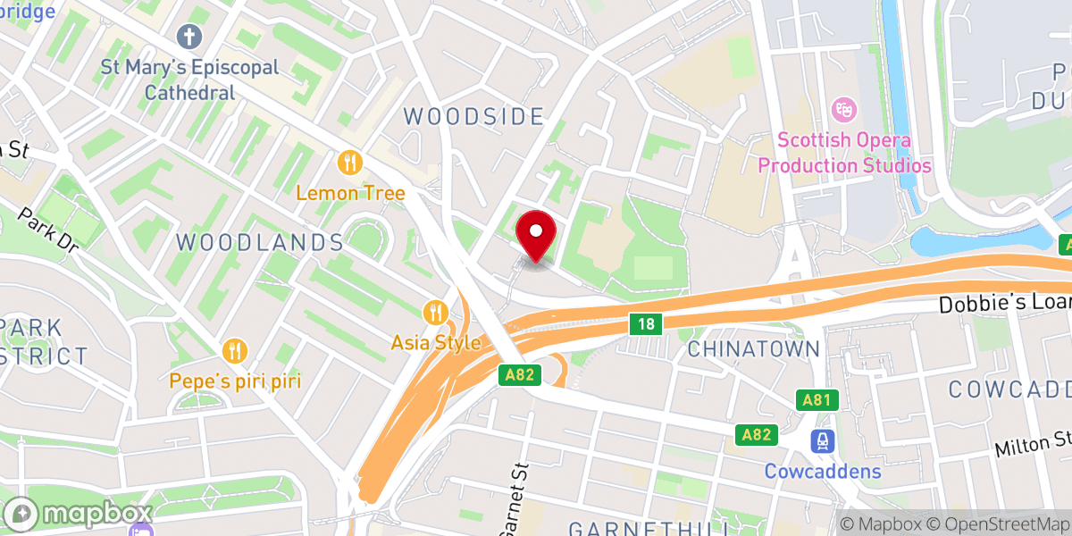Map showing location of Andalus