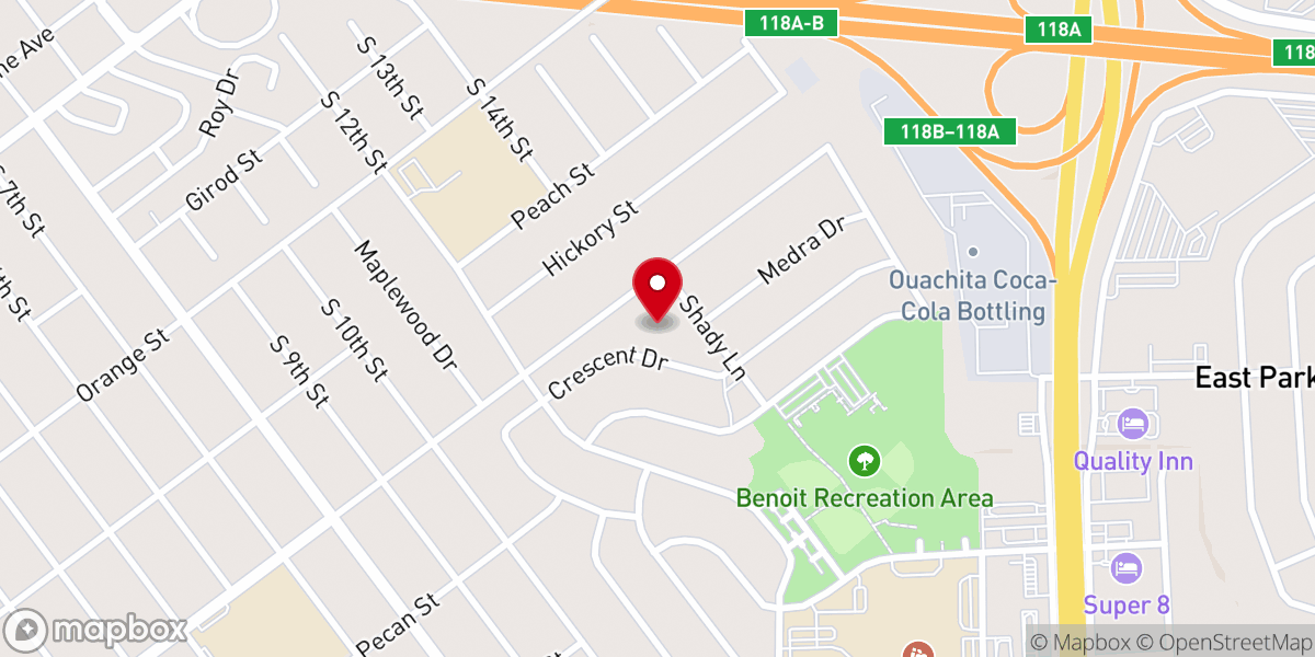 Map showing location of Faith Hope & Love Fellowship