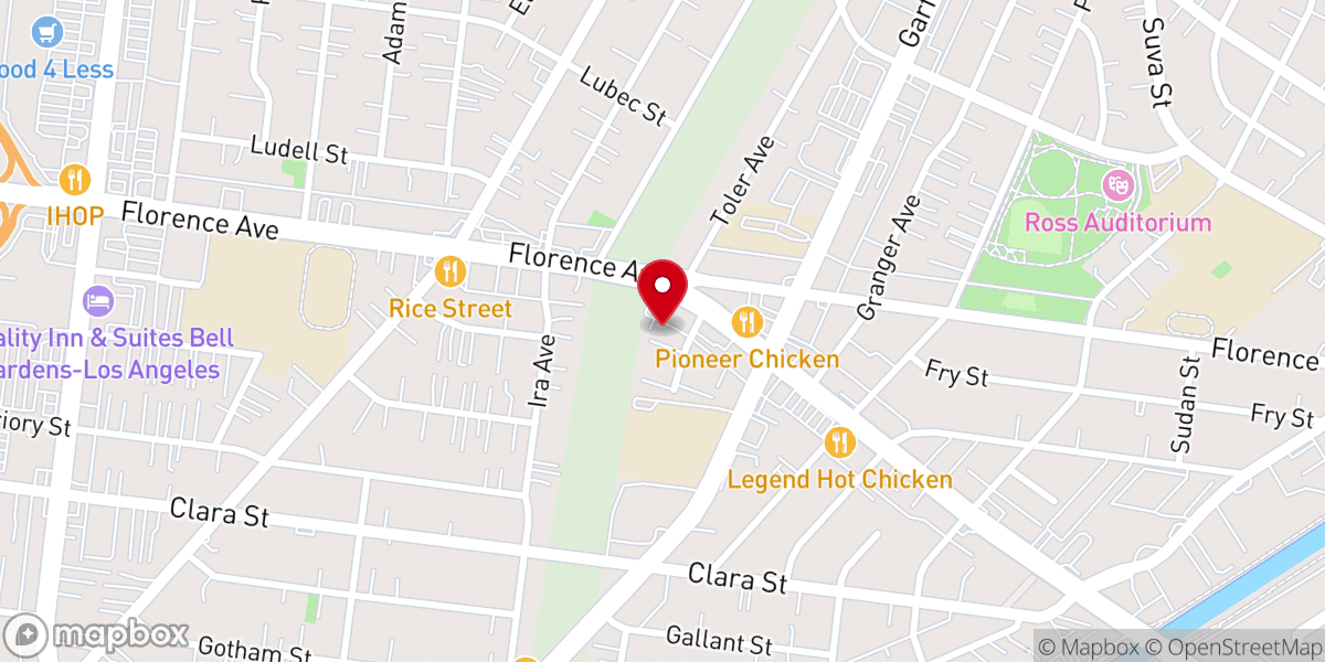 Map showing location of LGJ Church of God