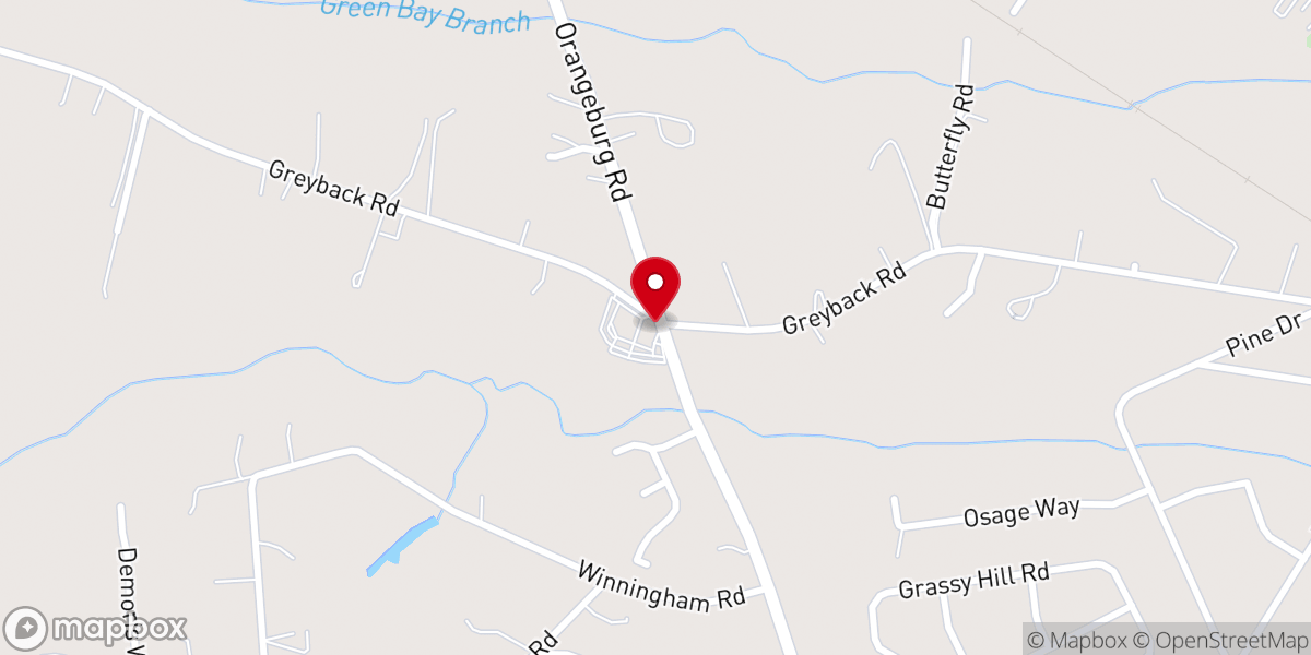 Map showing location of New Bethel Sounds of Praise