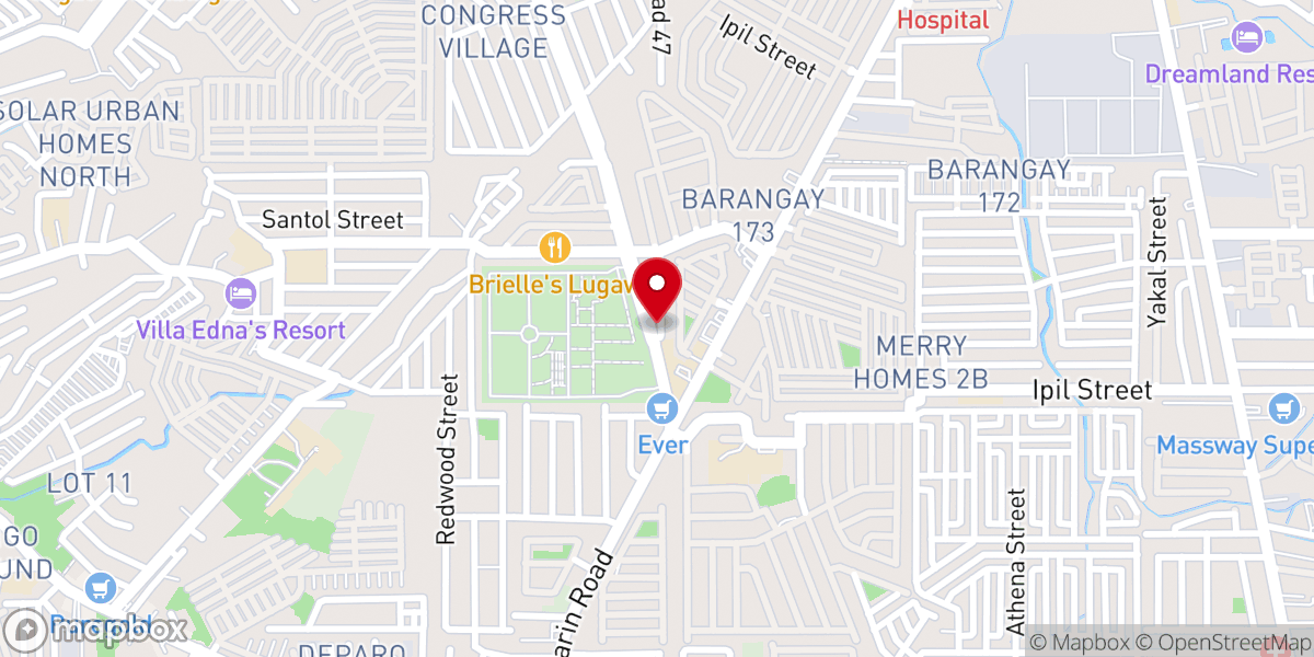 Map showing location of Freedom Christian Fellowship North Caloocan