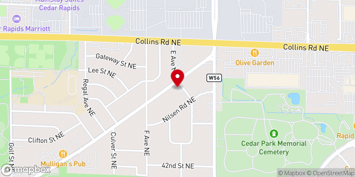 Map showing location of Covenant Seventh Day Adventist Church