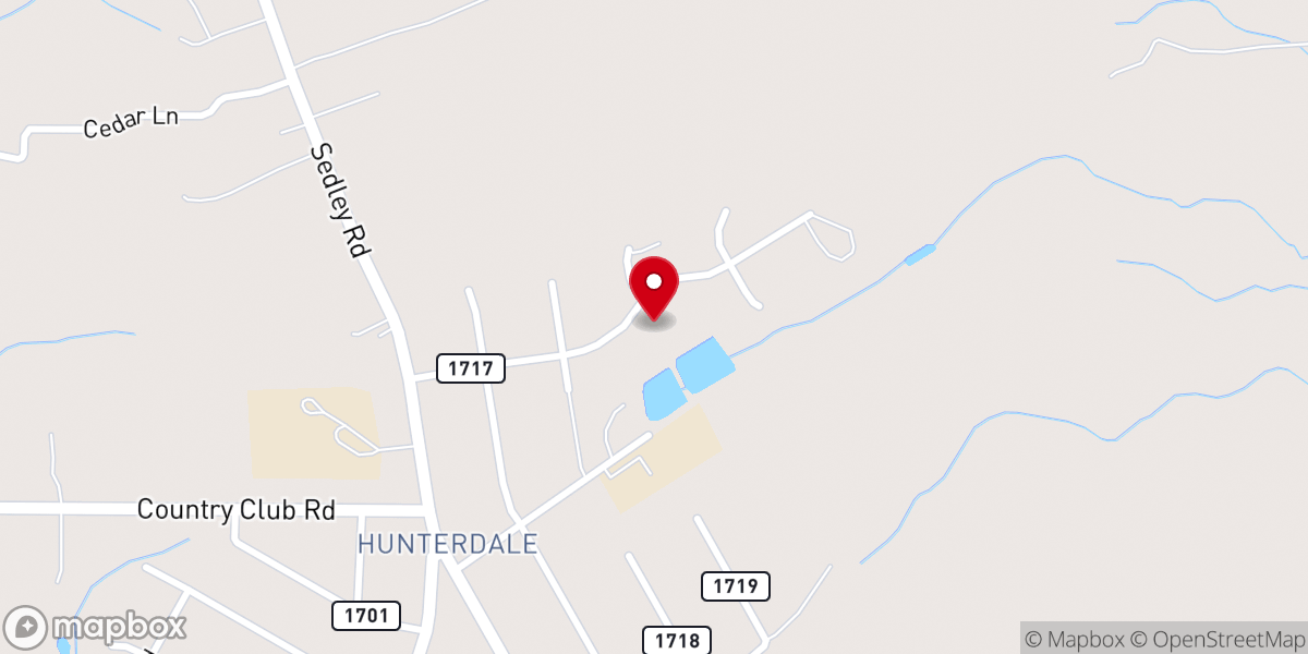 Map showing location of Heavenly Gates House of Prayer