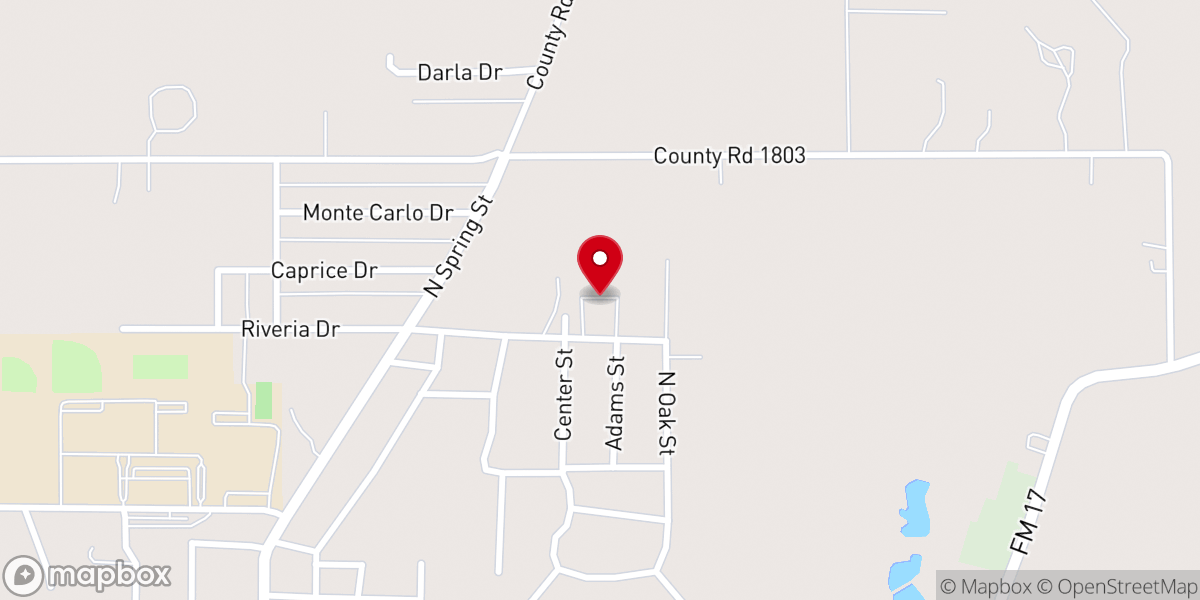 Map showing location of Riverside Mission Church
