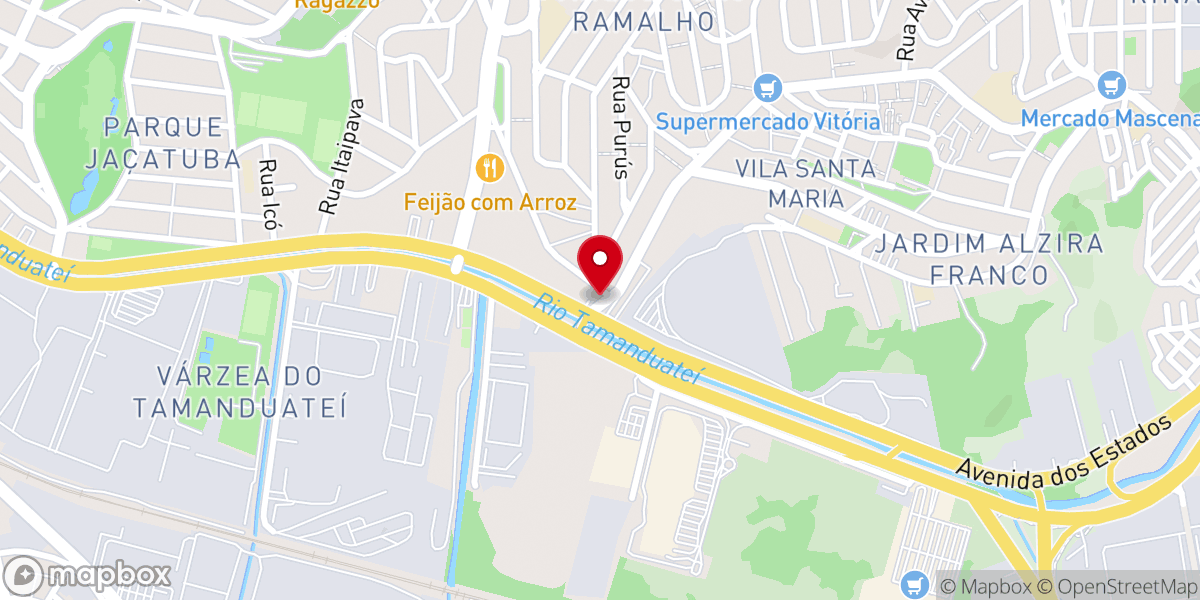 Map showing location of Assembleia de Deus - Ministério Sementes da Fé
