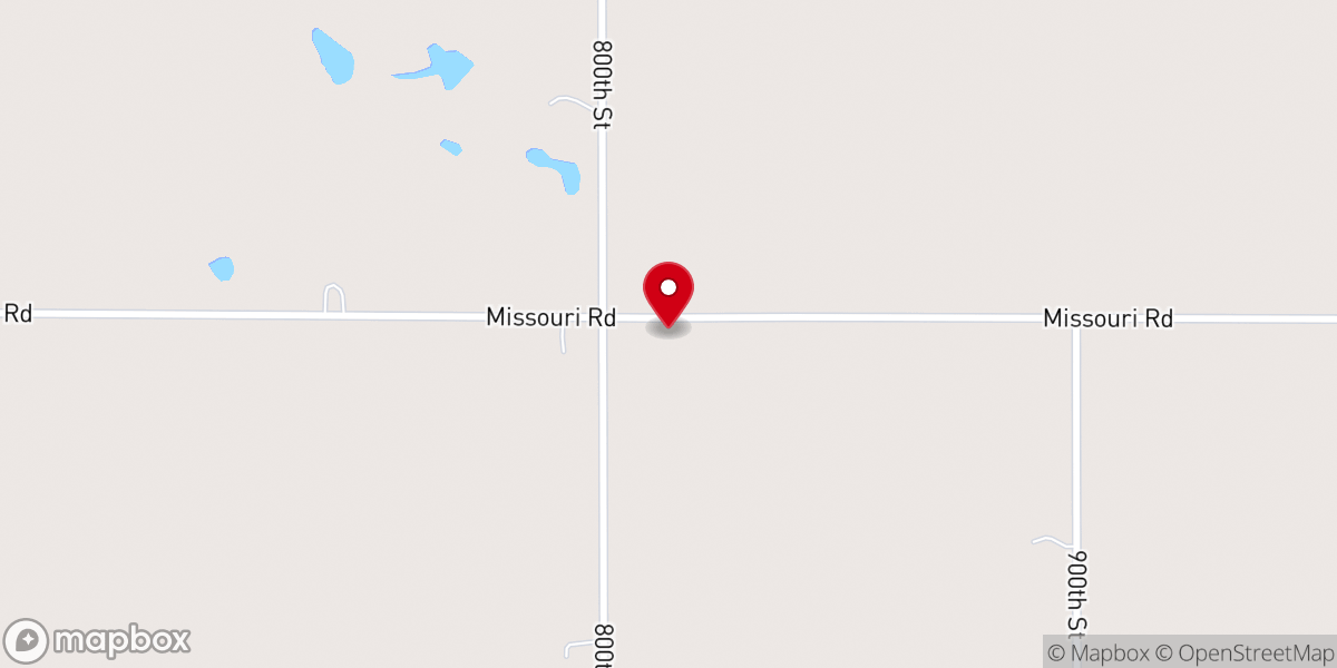 Map showing location of Salem United Methodist Church