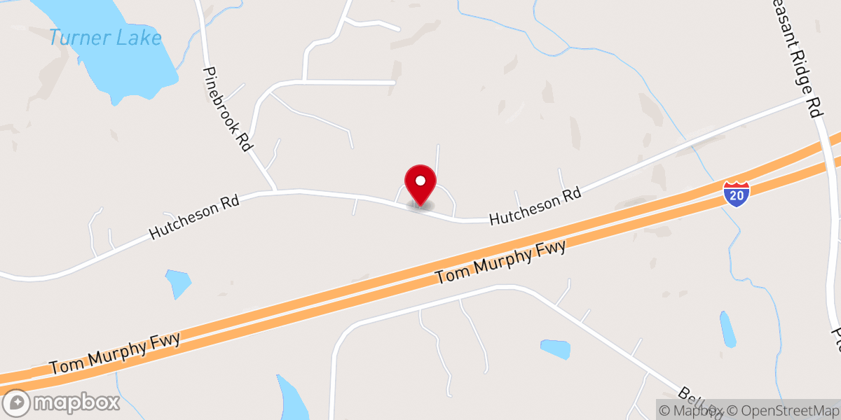 Map showing location of The Venue at Twin Oaks