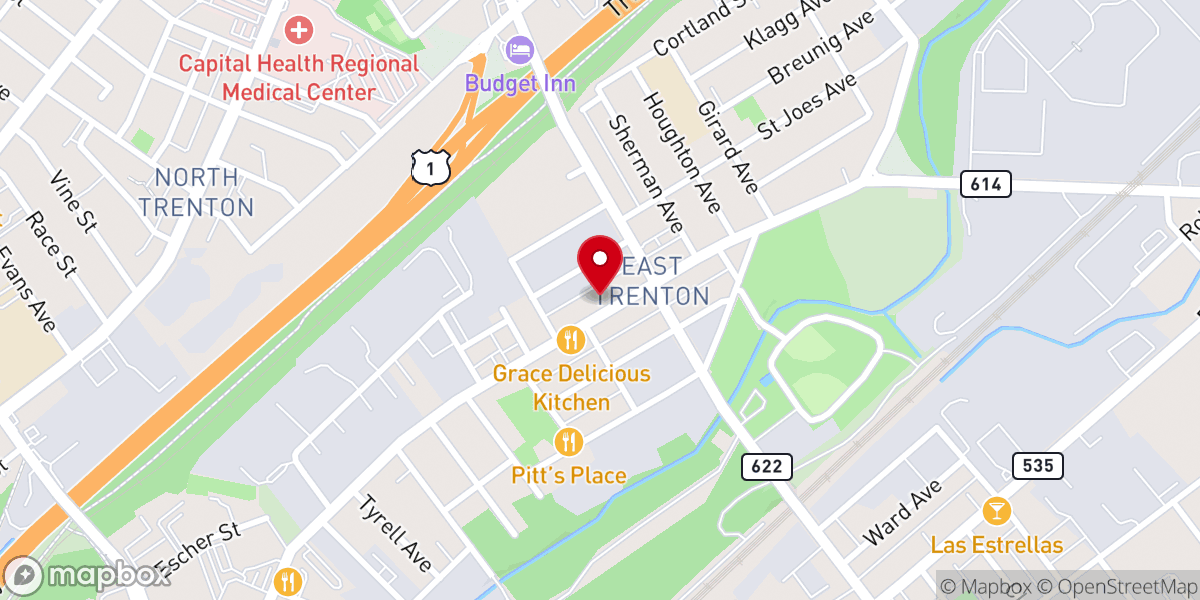 Map showing location of Ephesus Seventh-Day Adventist Church