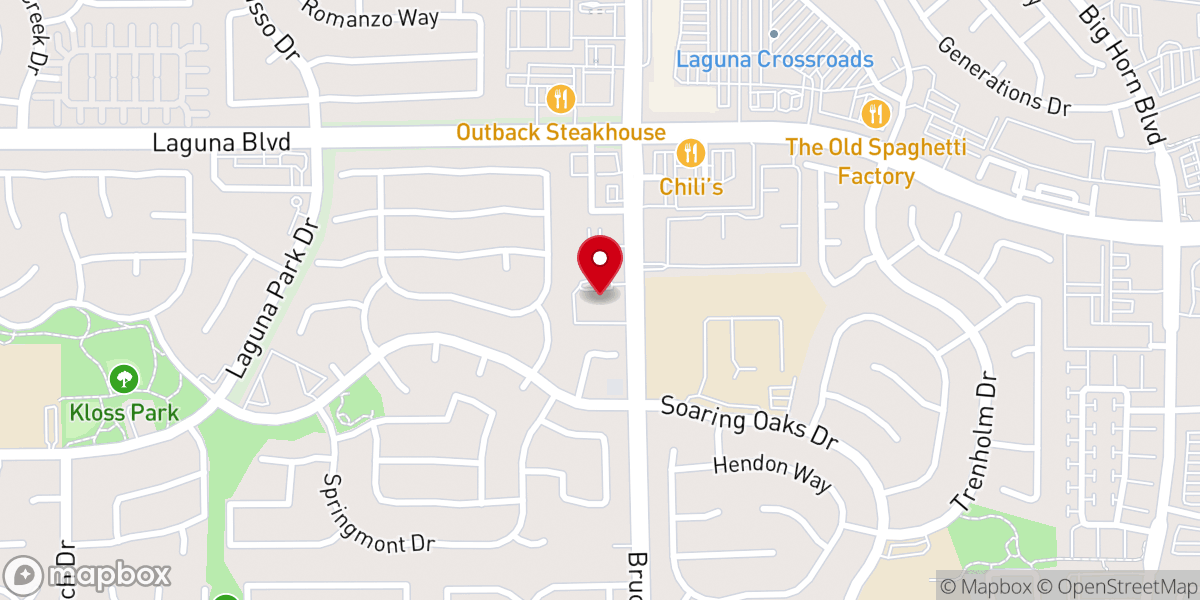 Map showing location of Light of the Valley Lutheran Church