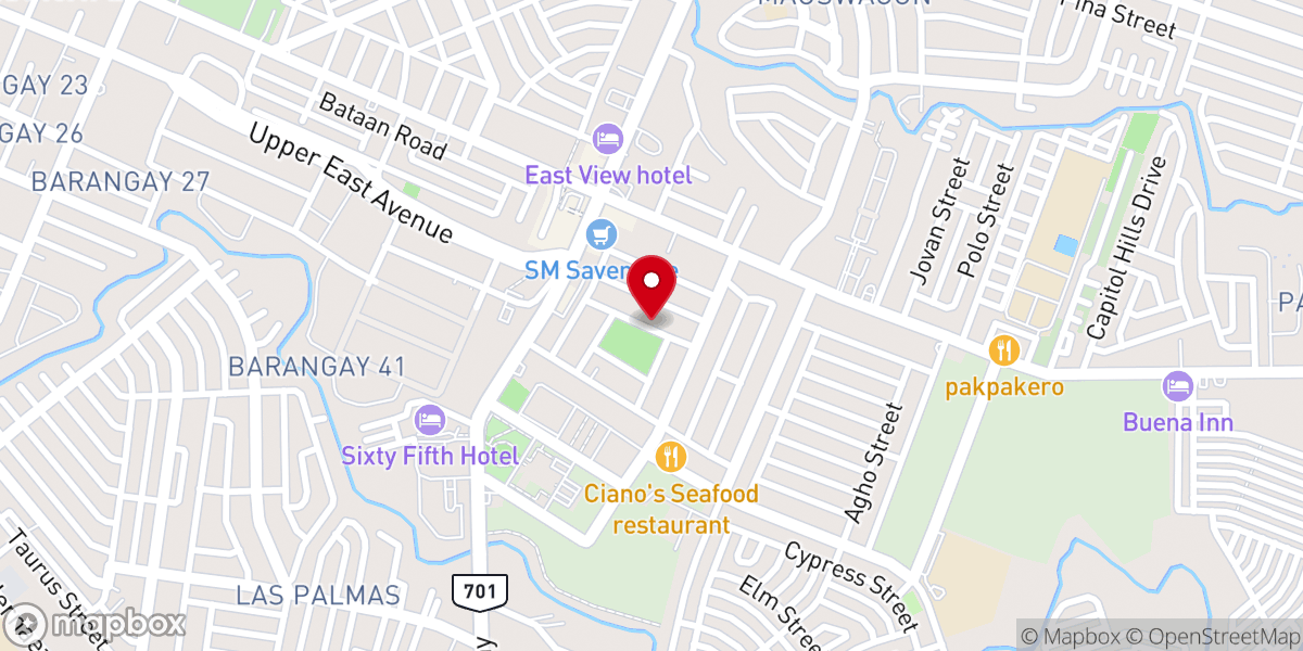 Map showing location of Santo Niño Chaplaincy, Helvetia Heights