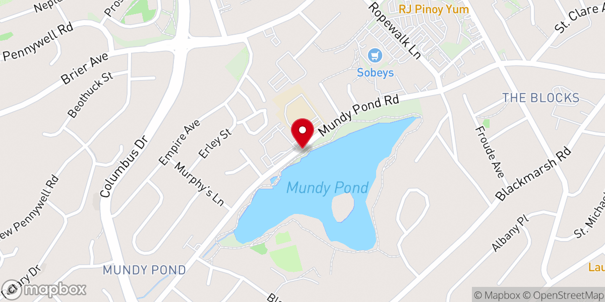 Map showing location of William and Sarah Kirby Monument