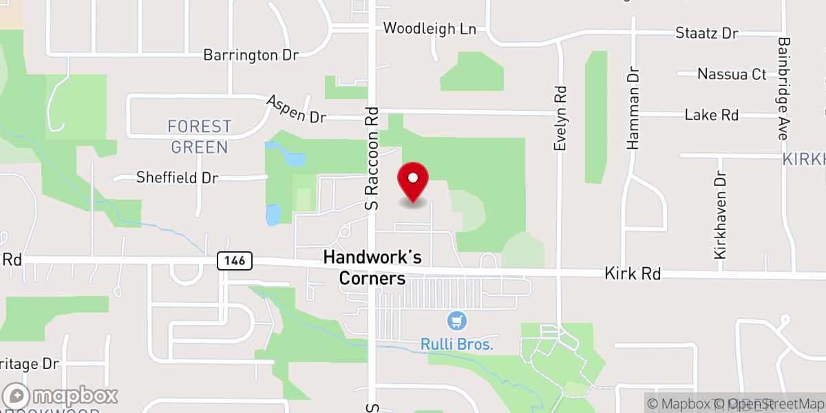 Map showing location of St. Anne Ukrainian Catholic Church
