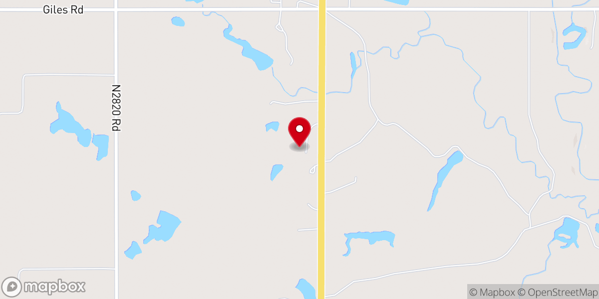 Map showing location of SonRise Baptist Church