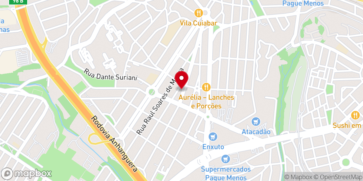 Map showing location of Santa Edwiges