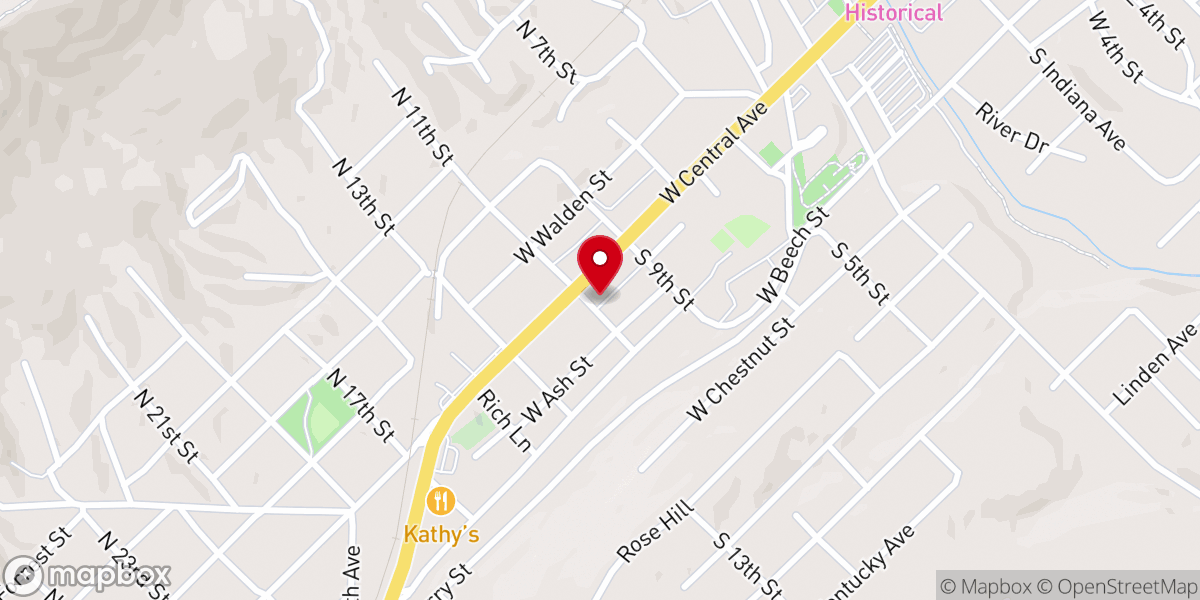 Map showing location of The Grand on Central