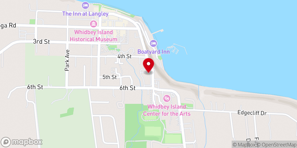 Map showing location of Langley CMA Church Preschool