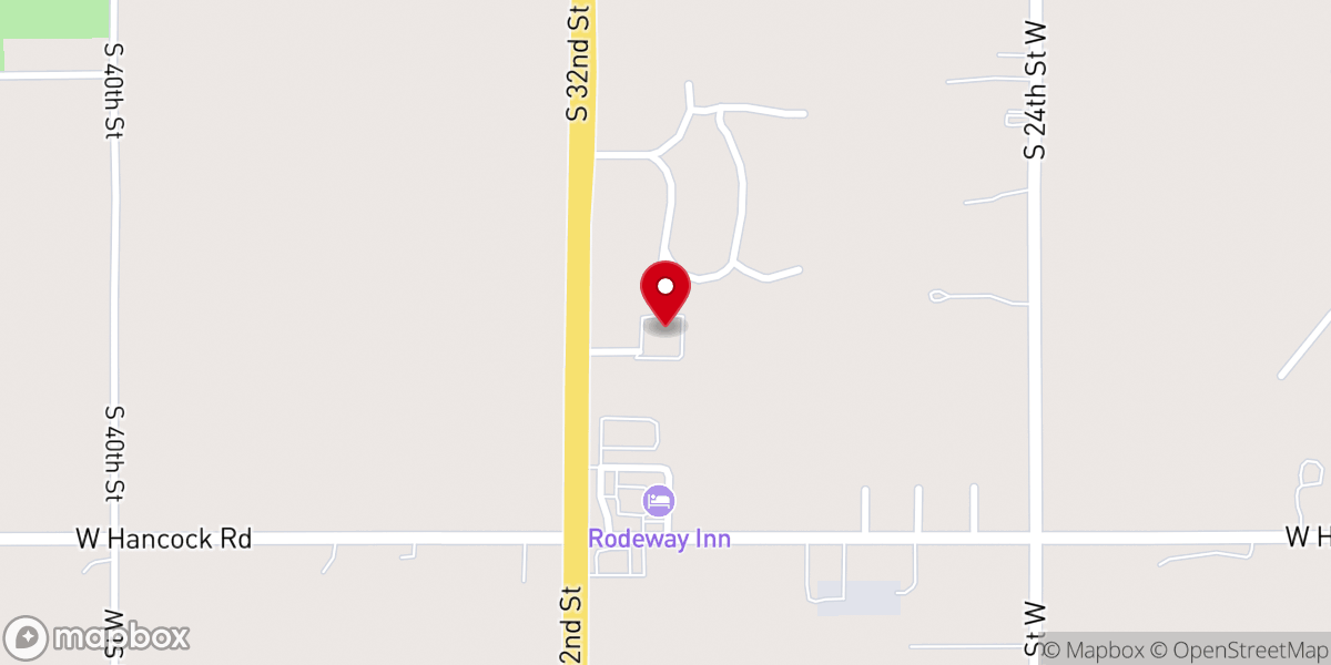 Map showing location of LifePoint Church